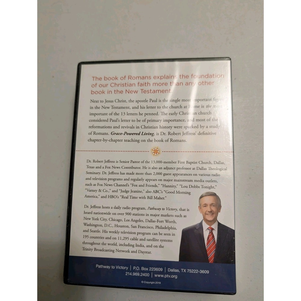 Robert Jeffress Grace Powered Living Romans 1-5 on CD New - Picture 2 of 2
